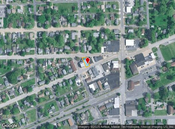  130 W Central St, Bethalto, IL Parcel Map