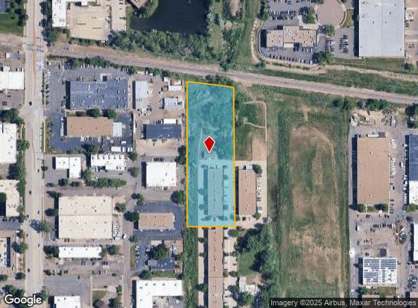 5621 Arapahoe Ave, Boulder, CO Parcel Map