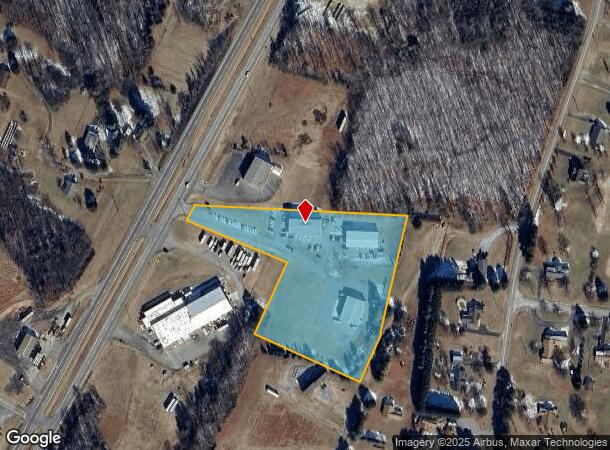 10611 Wards Rd, Rustburg, VA Parcel Map