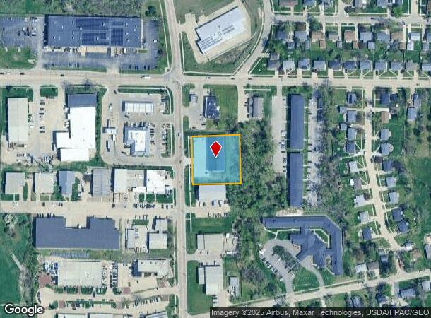  3321 J St Sw, Cedar Rapids, IA Parcel Map