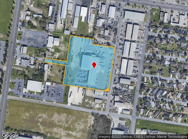  1510 W Bowie St, Pharr, TX Parcel Map