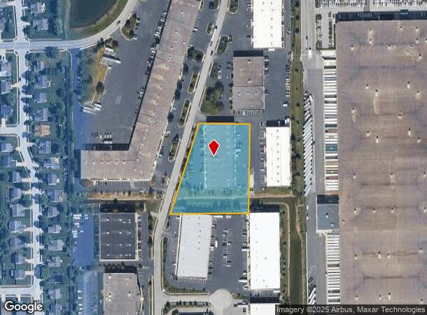 485 Southpoint Cir, Brownsburg, IN Parcel Map