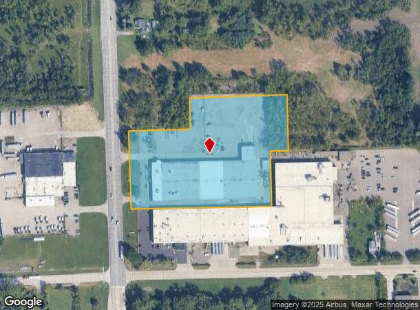 7845 Middlebelt Rd, Romulus, MI Parcel Map