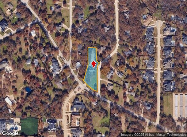  1970 E Dove Rd, Southlake, TX Parcel Map