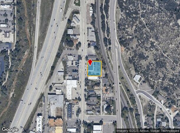 734 Wilcox St, Castle Rock, CO Parcel Map