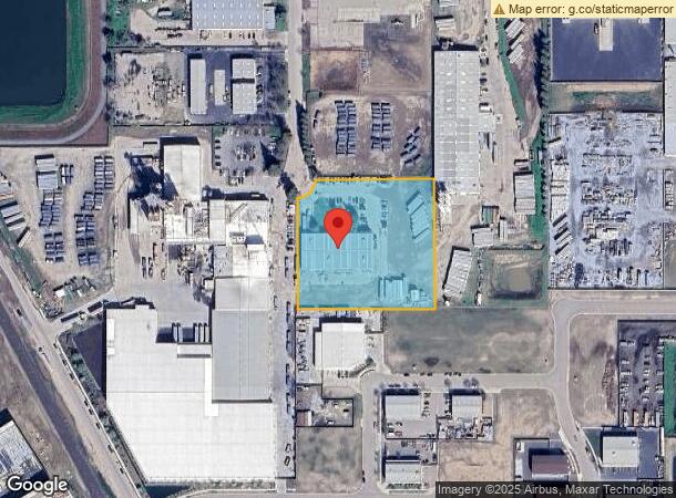  1100 N Miller Park Ct, Visalia, CA Parcel Map