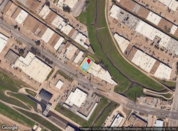 2336 Irving Blvd, Dallas, TX Parcel Map