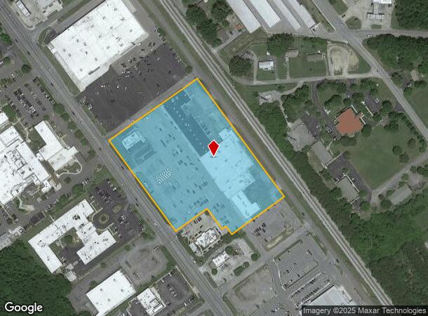  1802 N Jackson St, Tullahoma, TN Parcel Map