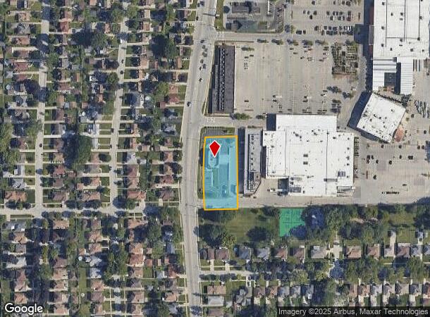 7747 N Waukegan Rd, Niles, IL Parcel Map