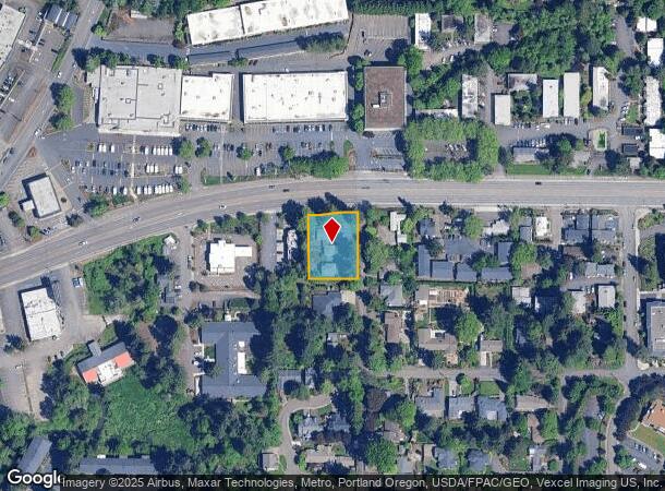  6500 Sw Beaverton Hillsdale Hwy, Portland, OR Parcel Map