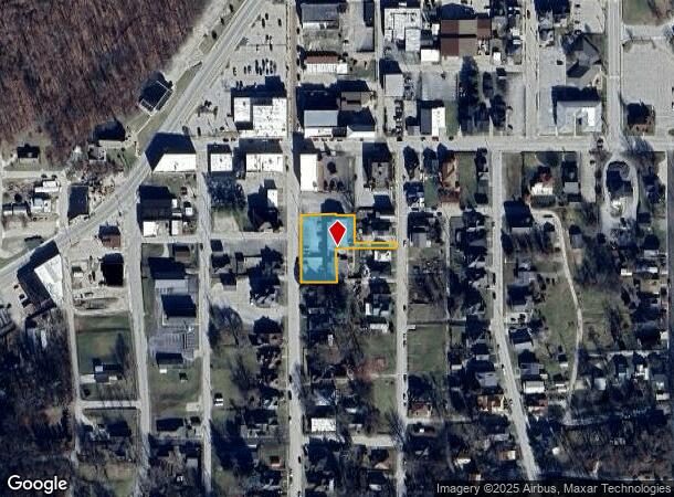  556 S Maple St, French Lick, IN Parcel Map