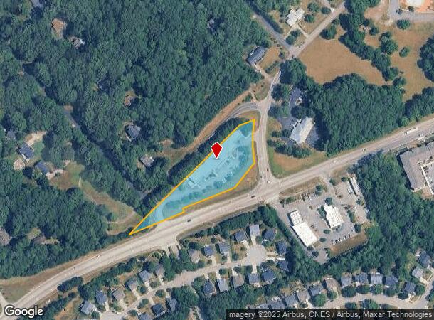  1002 Durham Rd, Wake Forest, NC Parcel Map
