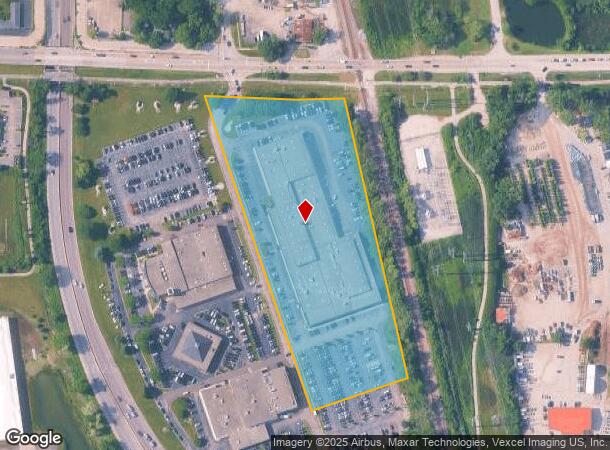  775 Rockland Rd, Lake Bluff, IL Parcel Map