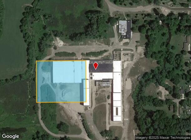 300 W Highway St, Vicksburg, MI Parcel Map