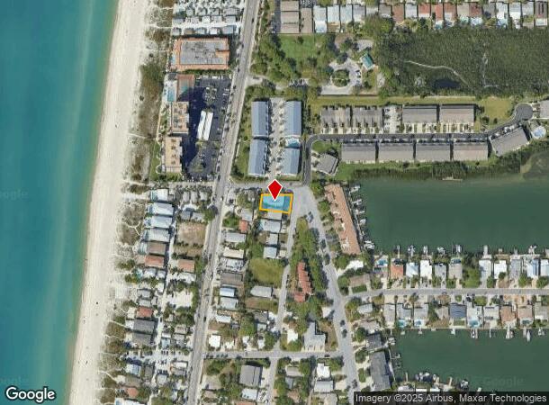 822 1St St, Indian Rocks Beach, FL Parcel Map
