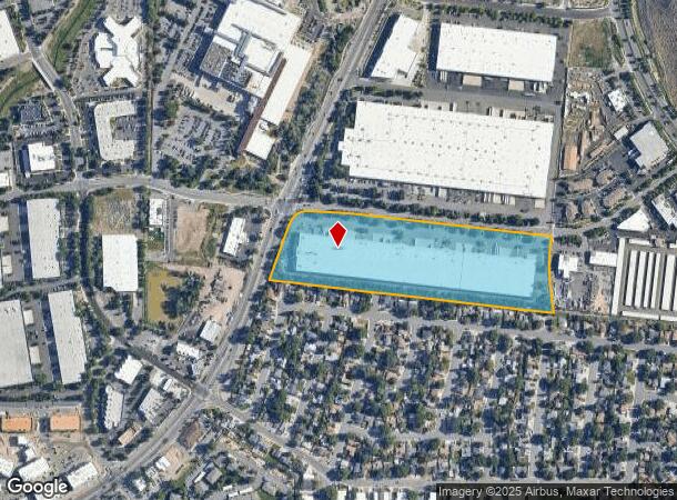 640 Maestro Dr, Reno, NV Parcel Map