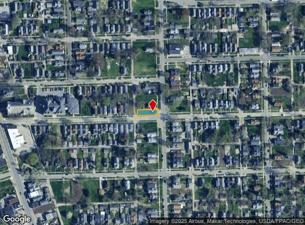  2901 Elm St, Toledo, OH Parcel Map