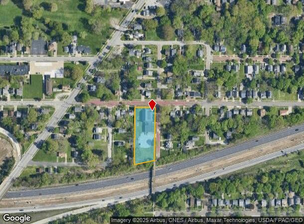  732 Russell Ave, Akron, OH Parcel Map