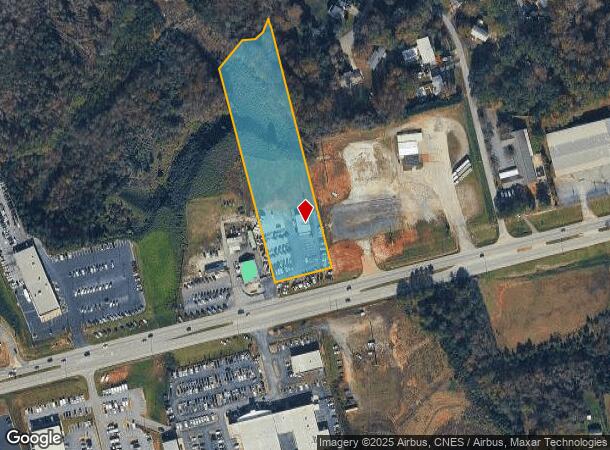  13640 E Wade Hampton Blvd, Greer, SC Parcel Map