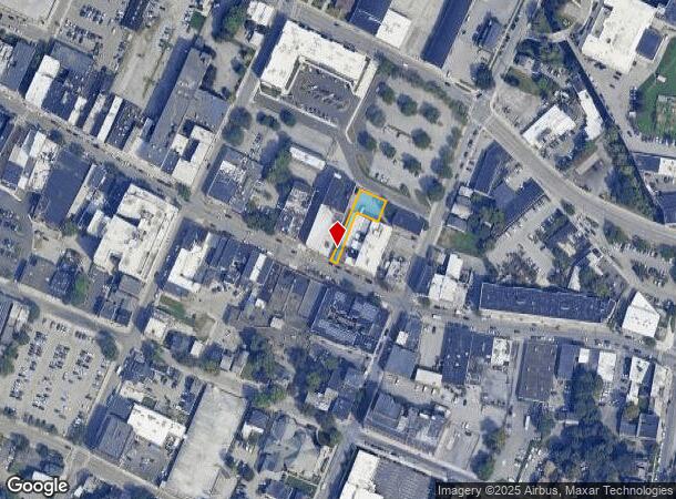 381 Main St, Poughkeepsie, NY Parcel Map