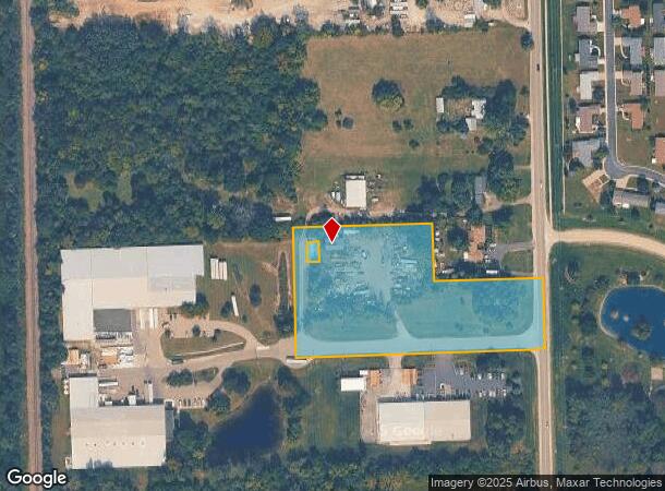  10945 Blackmore Ave, Ypsilanti, MI Parcel Map