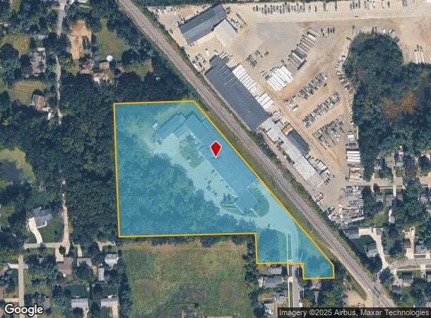  525 N 5Th St, Brighton, MI Parcel Map