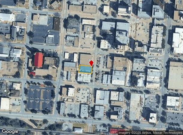  218 Cedar St, Abilene, TX Parcel Map