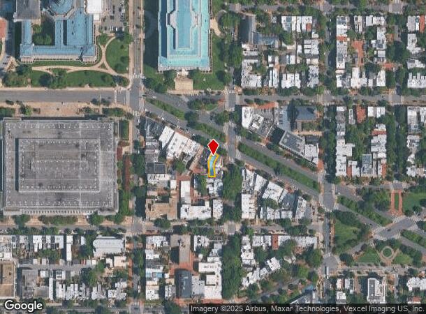  233 Pennsylvania Ave Se, Washington, DC Parcel Map