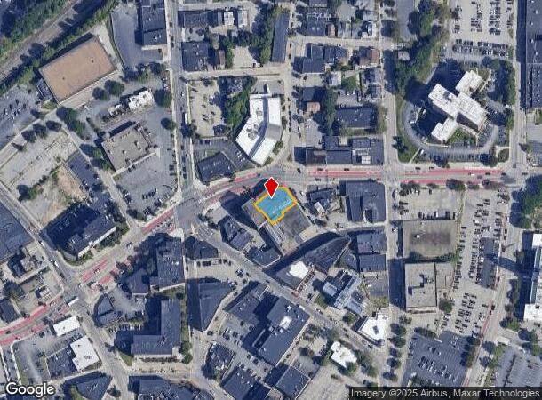  27 Exchange St, Pawtucket, RI Parcel Map