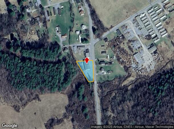 1727 Adria Rd, North Tazewell, VA Parcel Map