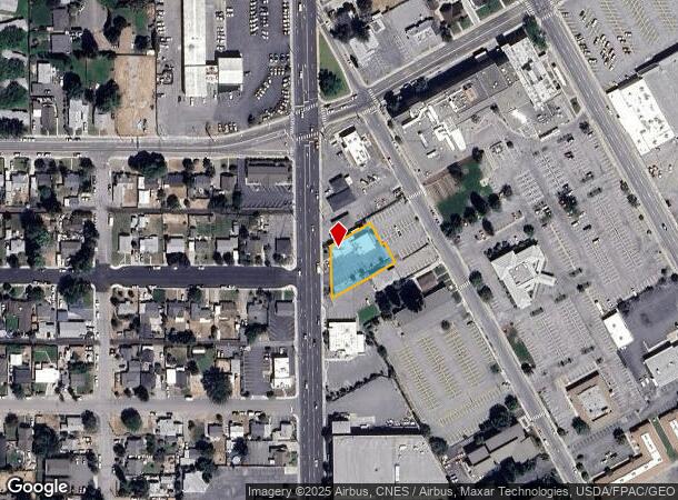  819 N Miller St, Wenatchee, WA Parcel Map