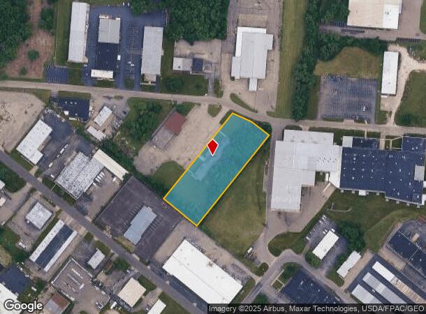 136 Heid Ave, Dayton, OH Parcel Map