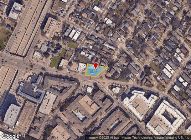  2802 N Fitzhugh Ave, Dallas, TX Parcel Map