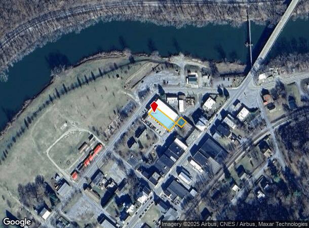 592 Lowe St, Buchanan, VA Parcel Map