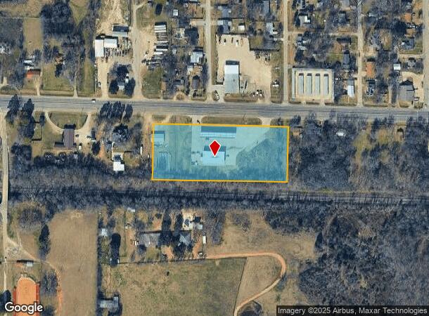  1351 W Frank St, Grand Saline, TX Parcel Map