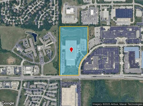 17400 W 119Th St, Olathe, KS Parcel Map