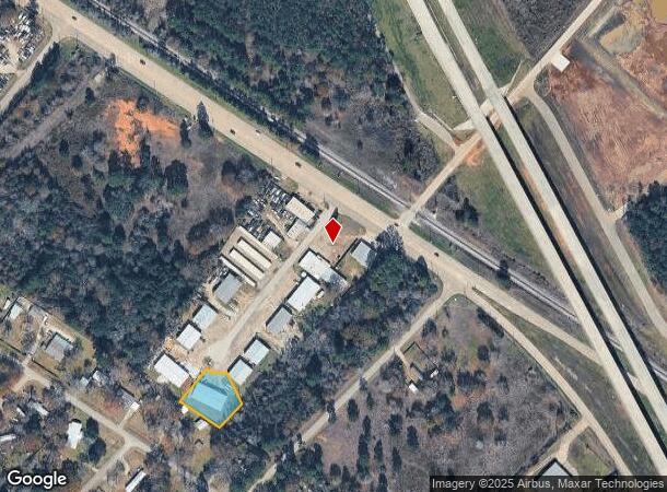 127 Weakley Way Rd, Pinehurst, TX Parcel Map