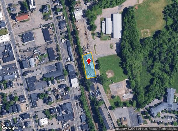  163 Clinton St, Brockton, MA Parcel Map