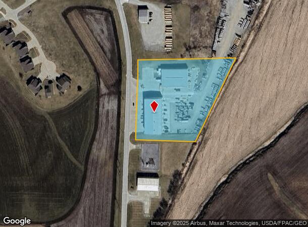  209 Industrial Park Dr, Williamsburg, IA Parcel Map