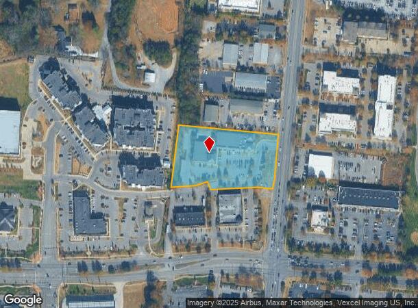  711 N Thompson Ln, Murfreesboro, TN Parcel Map