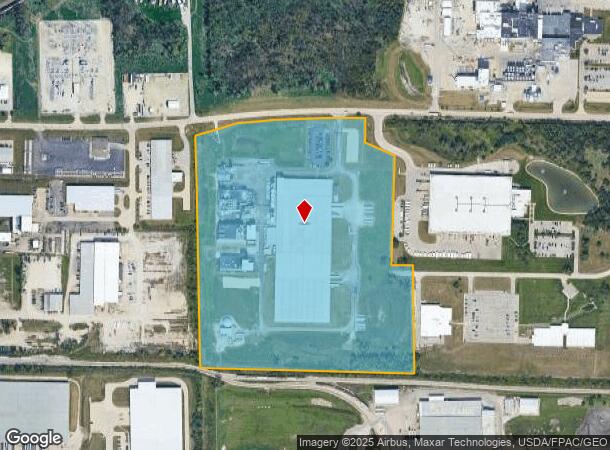  725 41St Avenue Dr Sw, Cedar Rapids, IA Parcel Map