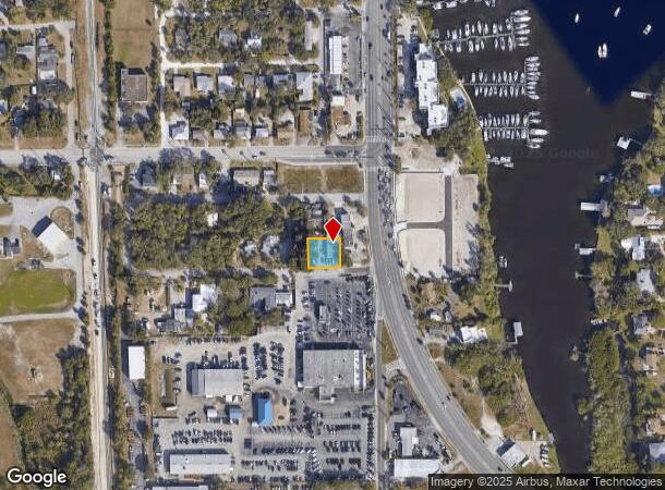  816 Adger Smith Ln, Melbourne, FL Parcel Map