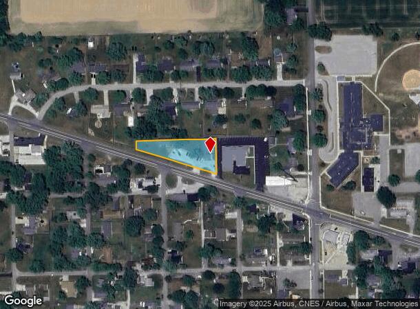 208 W Delphi Pike, Sweetser, IN Parcel Map
