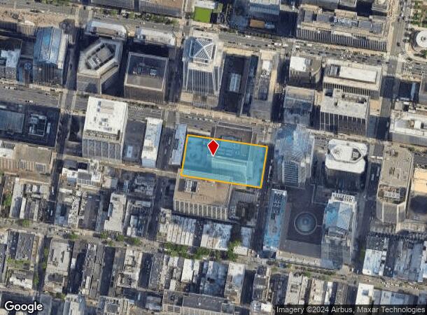  1700 Market St, Philadelphia, PA Parcel Map