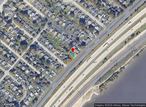  7505 Governor Printz Blvd, Claymont, DE Parcel Map