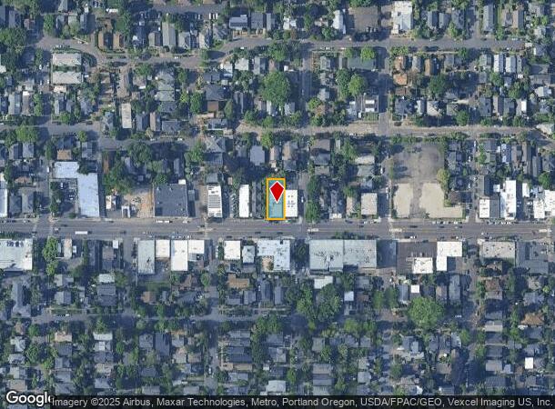 4343 Se Hawthorne Blvd, Portland, OR Parcel Map
