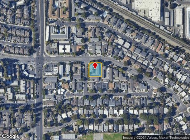  2087 Sahara Way, Santa Clara, CA Parcel Map