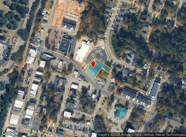  317 E Roosevelt Ave, Wake Forest, NC Parcel Map