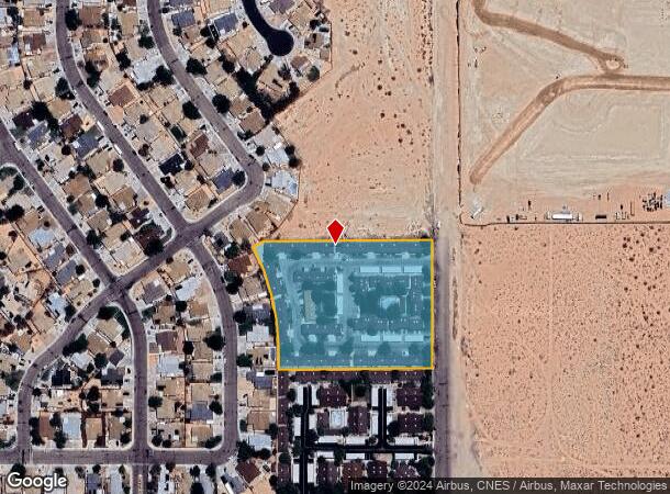  121 N Gateway Blvd, Ridgecrest, CA Parcel Map