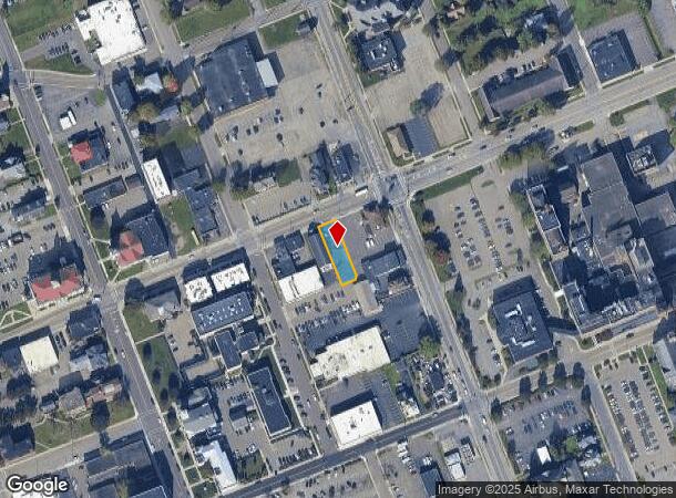  458 E Church St, Elmira, NY Parcel Map